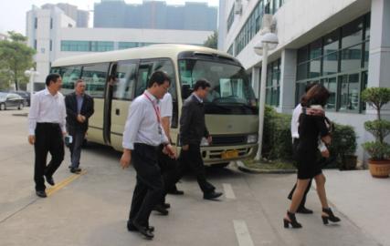 副省长陈云贤一行到风火轮热能科技公司调研