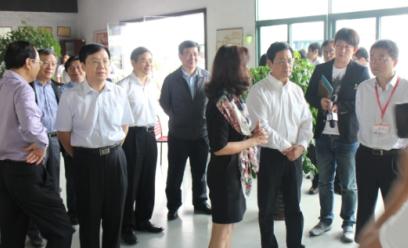 副省长陈云贤一行到风火轮热能科技公司调研